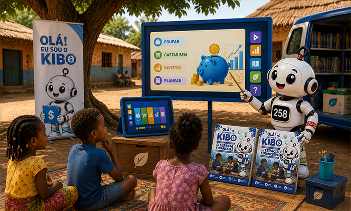 Actividade educativa do KIBO na comunidade